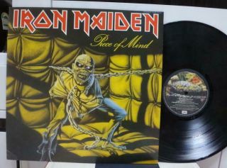 Iron Maiden / Piece Of Mind,  Rare Japan Orig.  1983 Emi Lp W/insert Nm