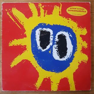 Primal Scream - Screamadelica - Rare 1991 Double Vinyl Lp Credo 076