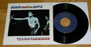 Adam And The Ants - Young Parisians - Lady - Portugal - Decca 1978 -