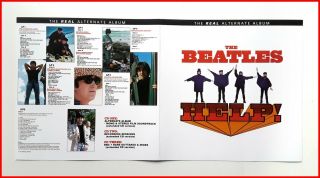 THE BEATLES - THE REAL ALTERNATE HELP ALBUM 288/500 3 - D CVR LPs/CDs/DVD 3