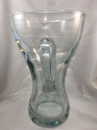 Collectible BLUE MOON 60 oz.  Rare Pilsner Glass Beer Pitcher 5