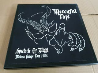 Mercyful Fate - Melissa Europe Tour 84 - Lp - Box Test Pressing - T.  Shirt