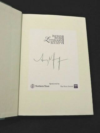AUDREY NIFFENEGGER HAND SIGNED BOOK 