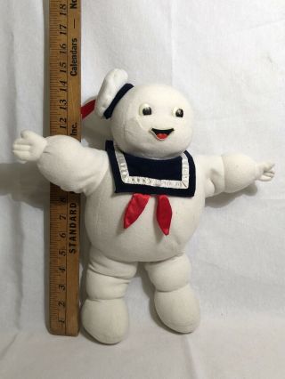 Vintage Ghostbusters Stay Puft Marshmellow Man Plush 15”