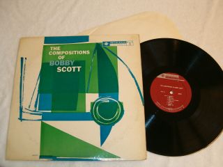 Bobby Scott " The Compositions Of " 1957 Jazz Lp,  Vg,  Bethlehem,  Mono