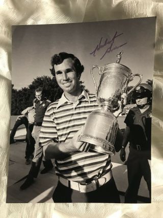 Hubert Green Pga Golf Signed 8x10 Photo Autographed Slight Damage