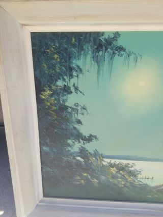Florida HIGHWAYMEN Painting Signed R.  A.  McLendon 24x 36 