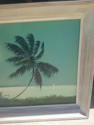 Florida HIGHWAYMEN Painting Signed R.  A.  McLendon 24x 36 