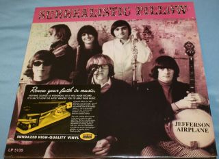 Jefferson Airplane Surrealistic Pillow Lp 5135 Vinyl Record 2002 Mono Shrink