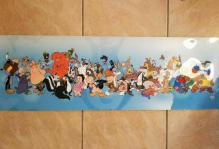 Looney Tunes Lineup Animation Cel Limited Edition Sericel Warner Bros 1995