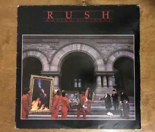 Rush ‎– Moving Pictures Lp Mercury ‎– Srm - 1 - 4013 Vinyl Record 1981 Ex/g
