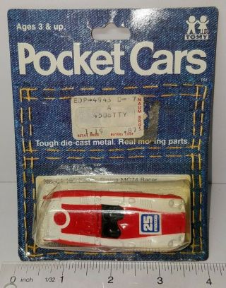 Vintage Tomy Pocket Cars Mazda Sigma Mc74 Racer No.  84 - 105