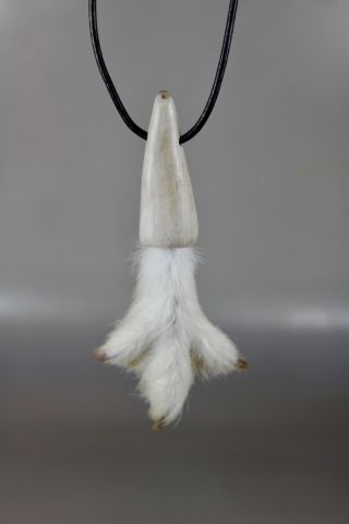 Ptarmigan Feet.  Amulet.  Authentic.  Bird.  Taxidermy.  Necklace