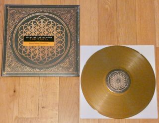 Bring Me The Horizon Sempiternal Lp (2016) Gold Vinyl Every Time I Die.  Underoath