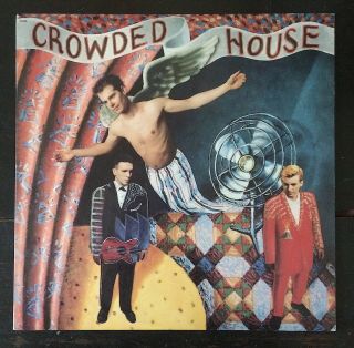 Crowded House,  Self - Titled,  Vinyl Lp,  Capitol,  1986,  Ex/nm