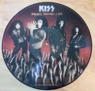 Kiss ‎– Smashes,  Thrashes & Hits / Compilation,  Picture Disc - Vinyl Lp
