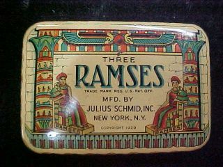Ramses Condom In Tin Vintage