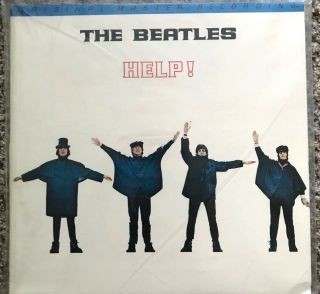 The Beatles Help Vinyl Record Album Emi Mfsl 1 - 105 Master Recording