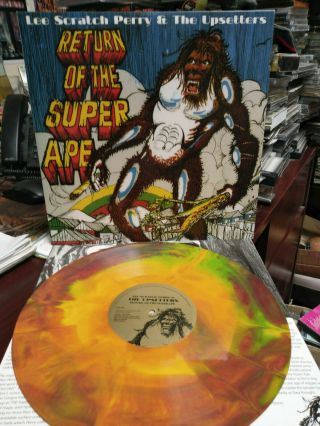 Lee Scratch Perry & The Upsetters Return Of The Ape Splatter Vinyl Lp