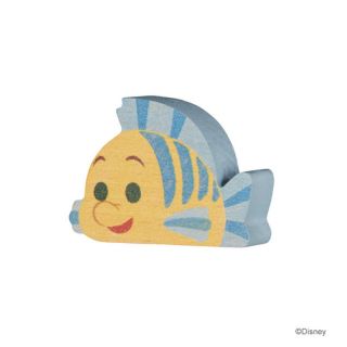 Flounder KIDEA Toy Wooden Blocks Disney Store Japan Little Mermaid Ariel 2