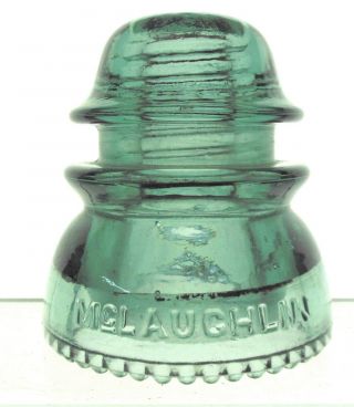 Grayish Aqua Cd 154 Mclaughlin No 42 Insulator.