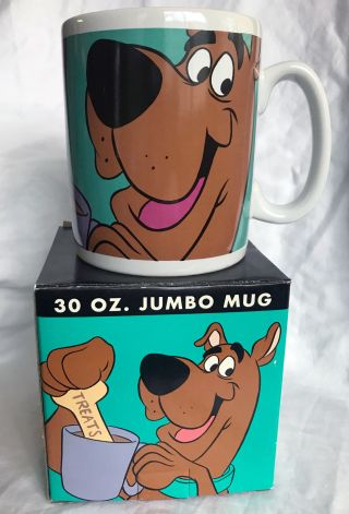 Scooby Doo 30 Oz.  Jumbo Mug " The Big Dipper " Warner Bros.  Store 1998