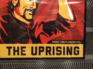 ROGUE BREWERY DEAD GUY ALE The Uprising Discontinued Framed Beer Art Print 4