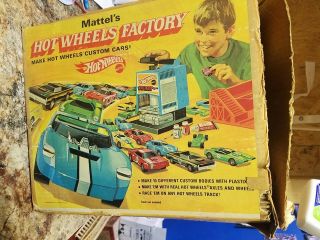 Mattel 1969 Hot Wheels Factory Vintage Box Instructions & More Redlines 5