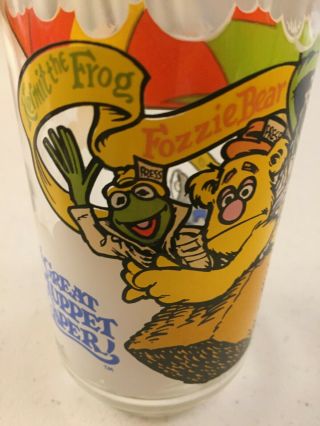 Vintage 1981 McDonald ' s The Great Muppet Caper Glasses (COMPLETE SET OF 4) 7