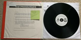 Green Day Dos Vinyl Lp Test Pressing Rare Limited To 10 Blink - 182 Nofx