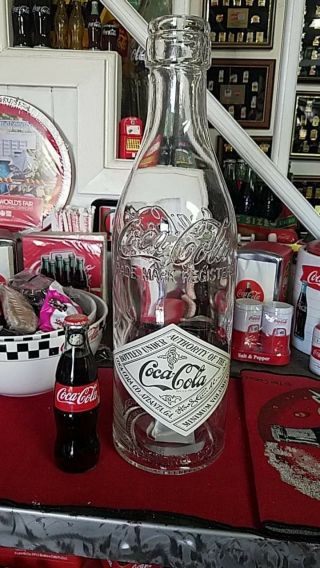 Coca Cola Bottle Display 20 In