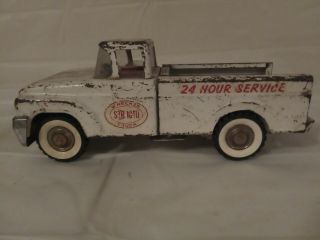Vintage Structo Wrecker/tow Truck With Perfect Patina.