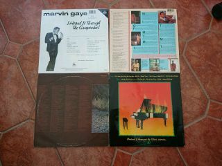 Joblot Motown LPs Marvin Gaye,  Stevie Wonder,  Martha And The Vandellas,  Four. 4