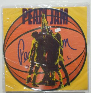 Pearl Jam Ten 1991 Uk Org Picture Disc Lp Vedder 10 Gossard Ament