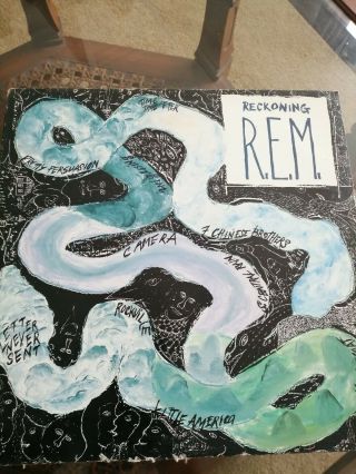 R.  E.  M.  Reckoning Vinyl Lp 1984