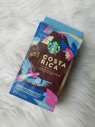 Starbucks Costa Rica Latin American Blend Whole Bean 9 Oz Coffee Exp July 2019