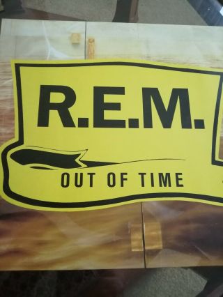 R.  E.  M - Out Of Time - Vinyl Lp Album 1991 (pressing