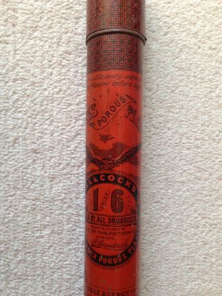Allcocks Porous Plasters Vintage Tin By All Druggists