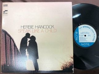 Herbie Hancock Speak Like A Child Blue Note Gxk 8001 Stereo Japan Vinyl Lp