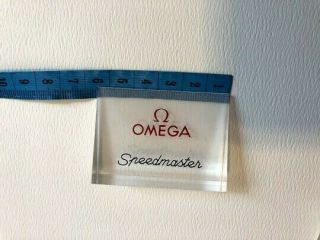 Omega watches 3 window display acrylic signs, 4