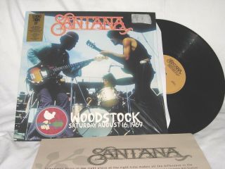Santana Woodstock Saturday August 16 1969 Vinyl Rsd Nm Record Lp Live