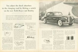 1962 Rolls Royce Print Ad Details Silver Cloud Ii $15,  655 On The Docks Big Ships