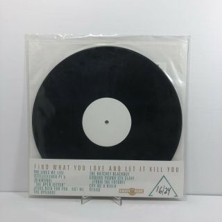 Jonny Craig - Find What You Love And Let It Kill You Test Press 16/24 Rare