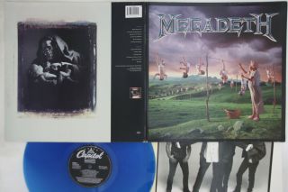 Lp/gf Megadeth Youthanasia 724382900412 Capitol United Kingdom Vinyl