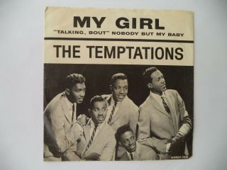 R&b Soul - The Temptations - Gordy 7038 - Picture Sleeve Only