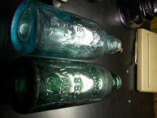 Emerald Green Blob Top Bottle Savannah Ga