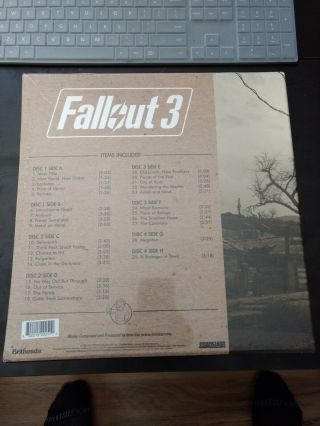 Fallout 3 Special Extended Edition Vinyl Soundtrack Box Set Rare Factory 4
