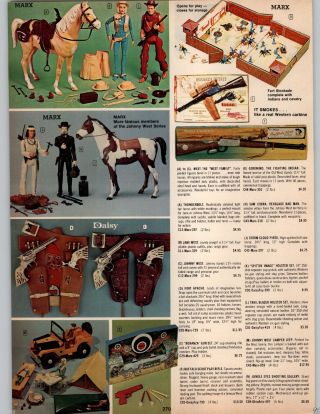 1973 Paper Ad Marx Johnny Jane West Action Figure Geronimo Camper Jeep