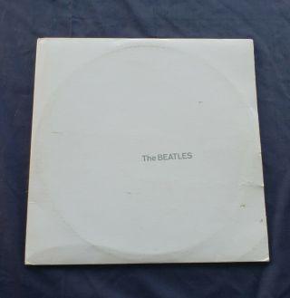 The Beatles White Album Sebx - 11841 White Vinyl Pic Poster Nmt Vinyl John Paul