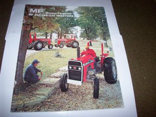 Massey - Ferguson Mf 255 265 275 Tractor Advertising Brochure